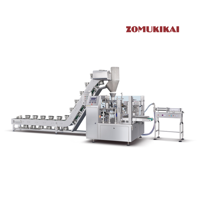  Granule Liquid Premade Bag Packing Machine for Premade Meal